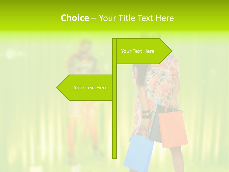 Clothing Buy Commercial PowerPoint Template