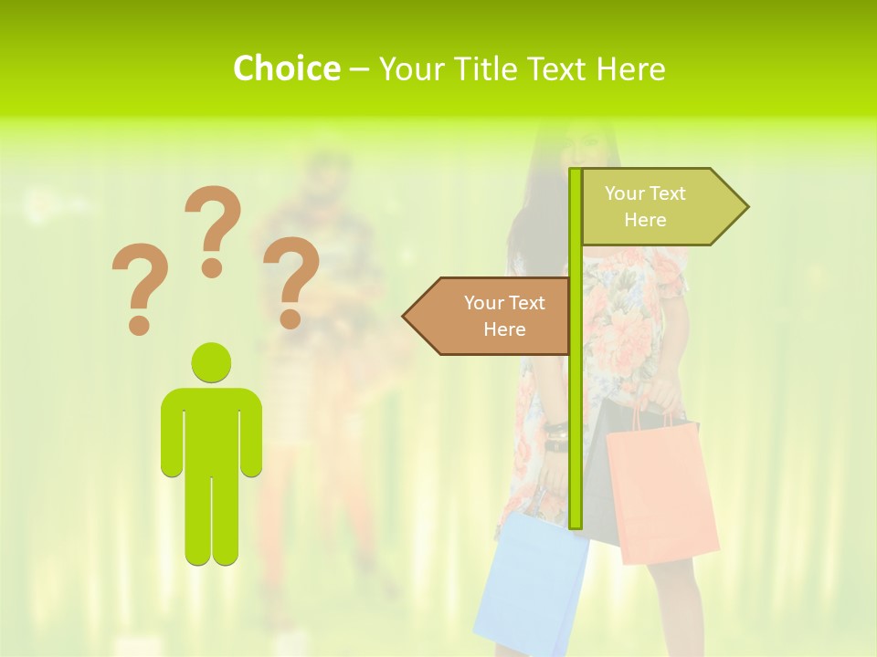 Clothing Buy Commercial PowerPoint Template