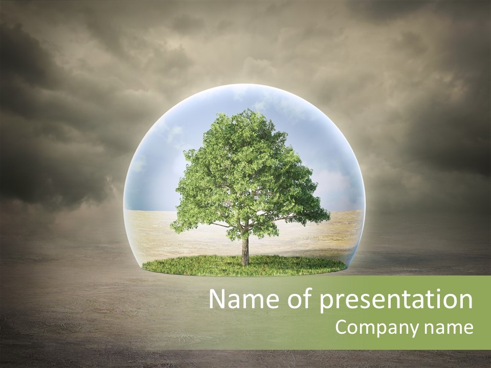 Nature Summer Danger PowerPoint Template