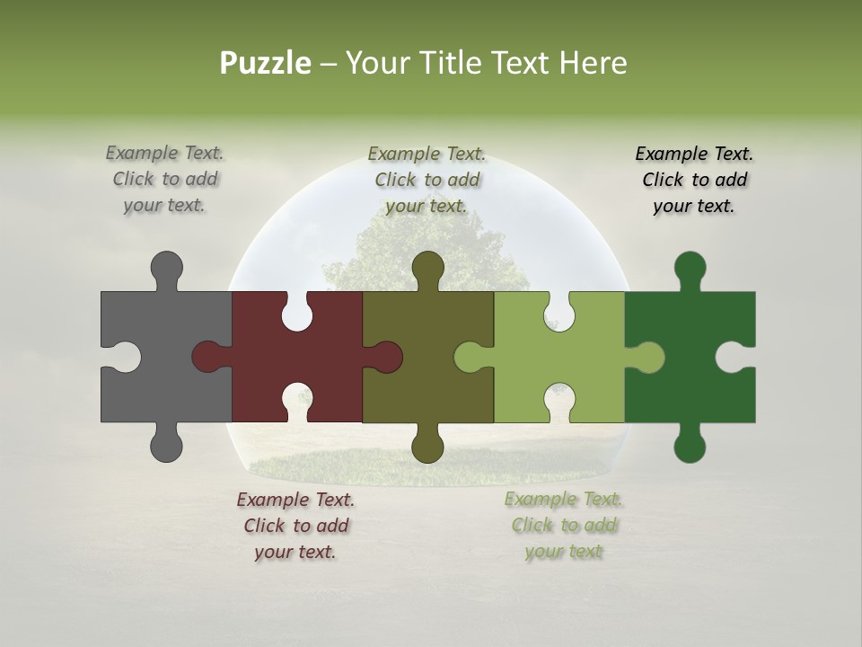 Nature Summer Danger PowerPoint Template