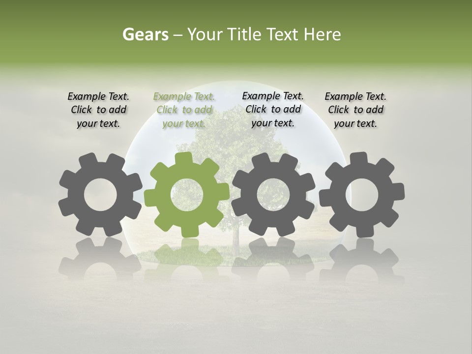 Nature Summer Danger PowerPoint Template