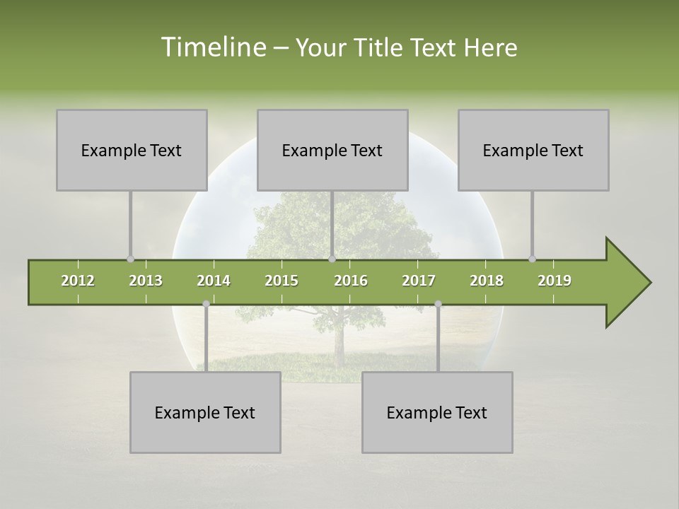 Nature Summer Danger PowerPoint Template