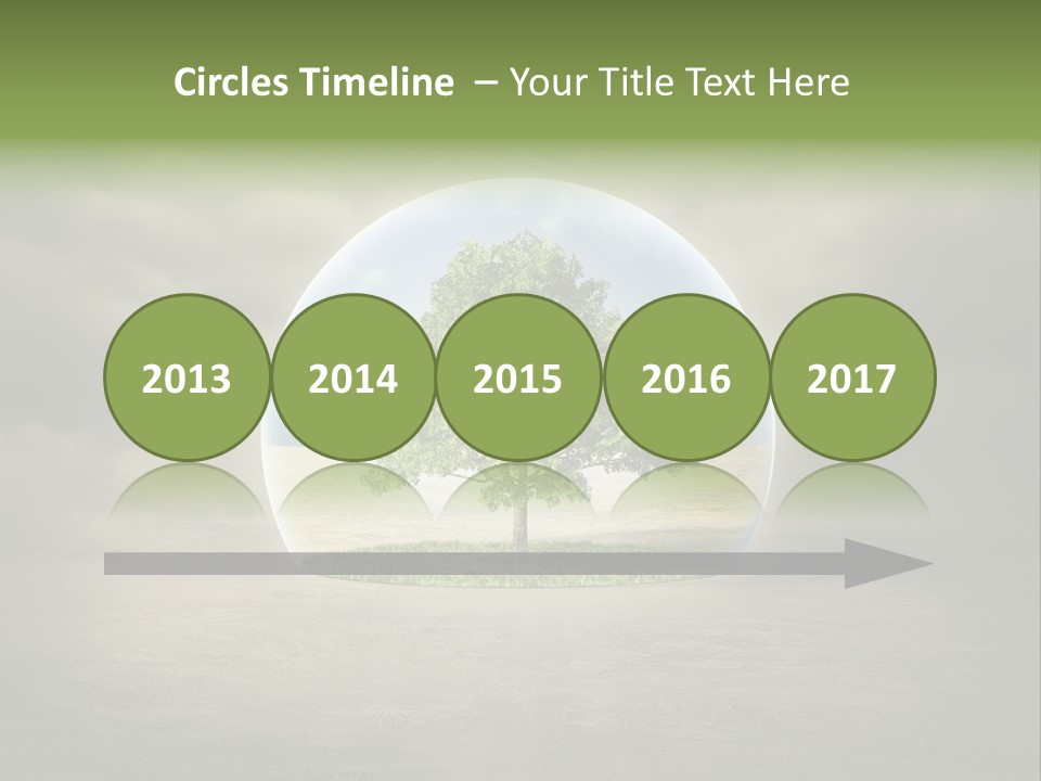 Nature Summer Danger PowerPoint Template