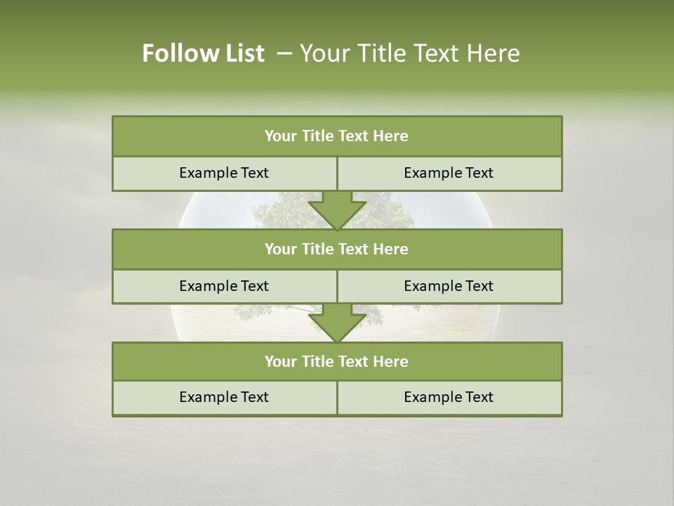 Nature Summer Danger PowerPoint Template