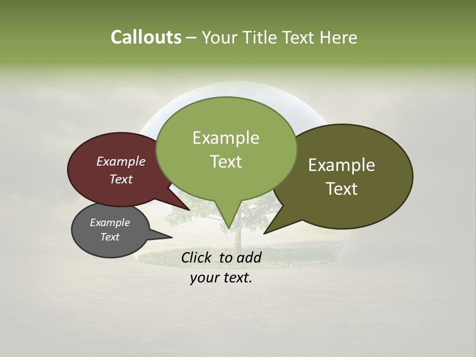 Nature Summer Danger PowerPoint Template