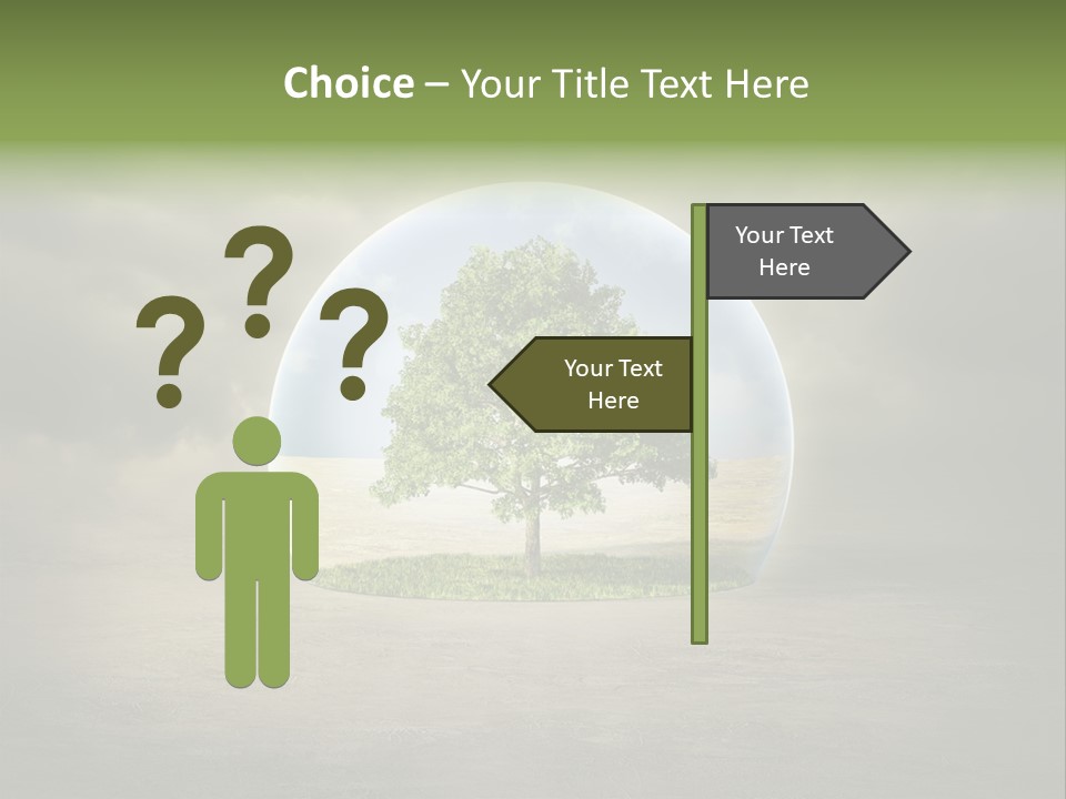 Nature Summer Danger PowerPoint Template