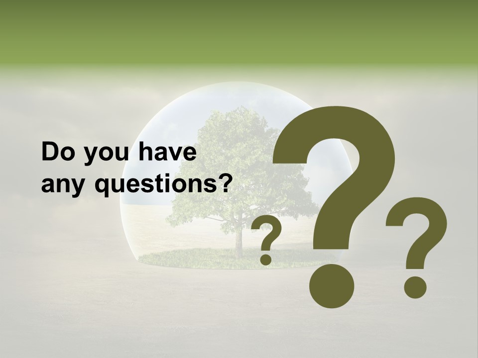 Nature Summer Danger PowerPoint Template