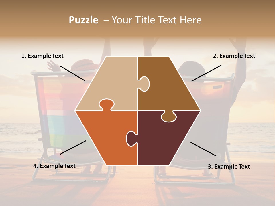 Hawaii Beach Relationship PowerPoint Template