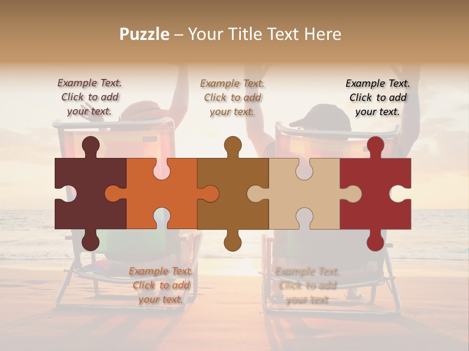 Hawaii Beach Relationship PowerPoint Template