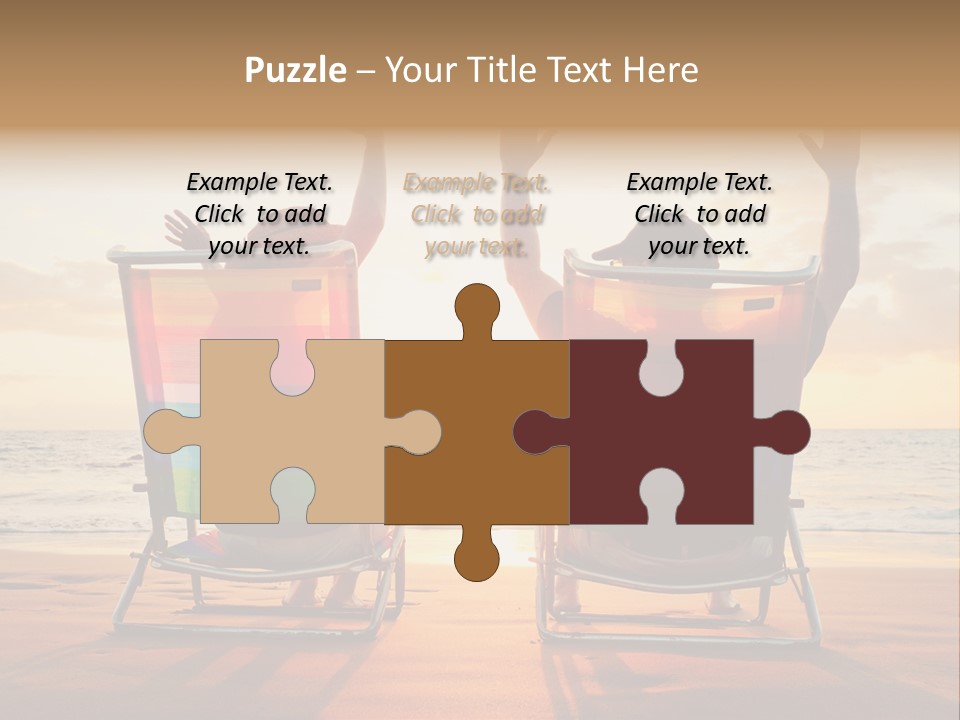 Hawaii Beach Relationship PowerPoint Template