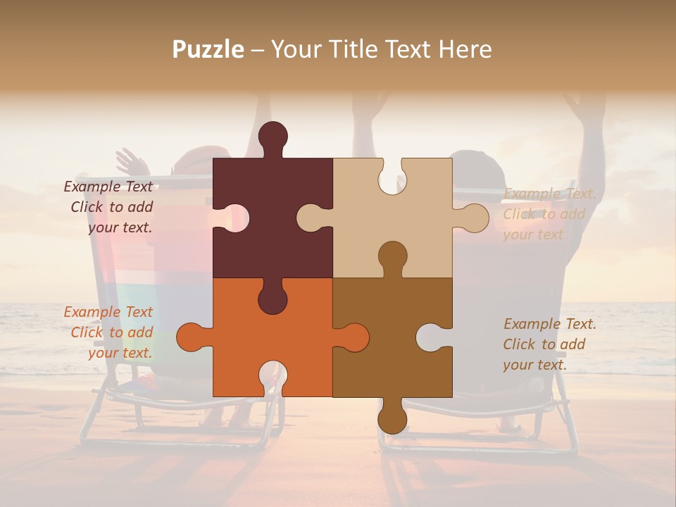 Hawaii Beach Relationship PowerPoint Template