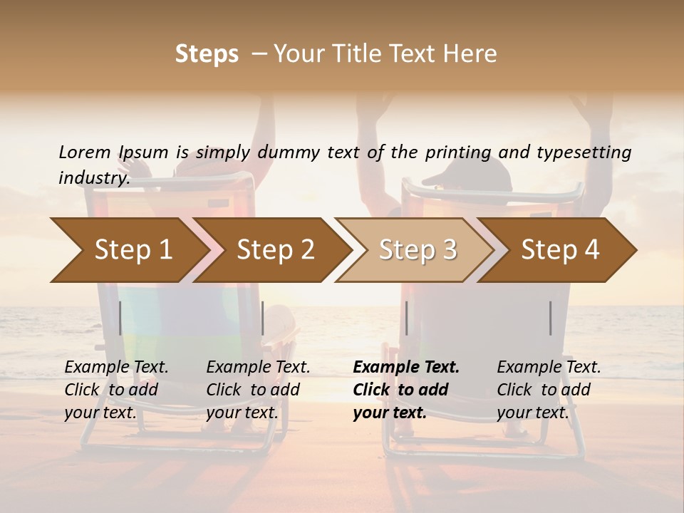 Hawaii Beach Relationship PowerPoint Template