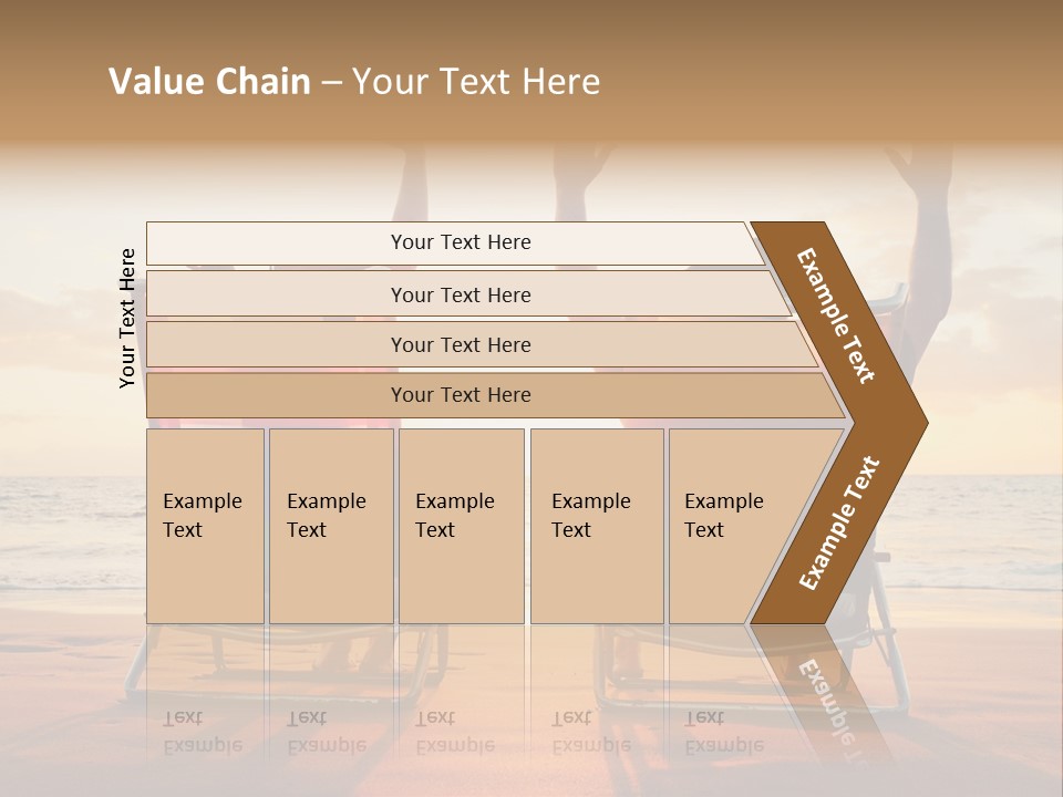 Hawaii Beach Relationship PowerPoint Template