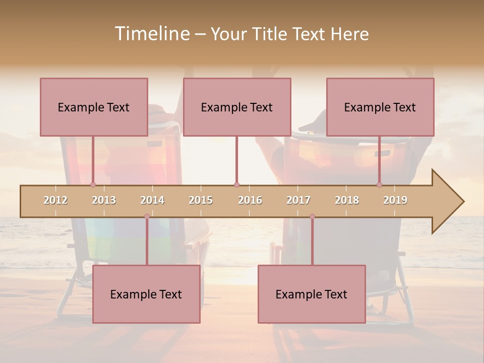 Hawaii Beach Relationship PowerPoint Template