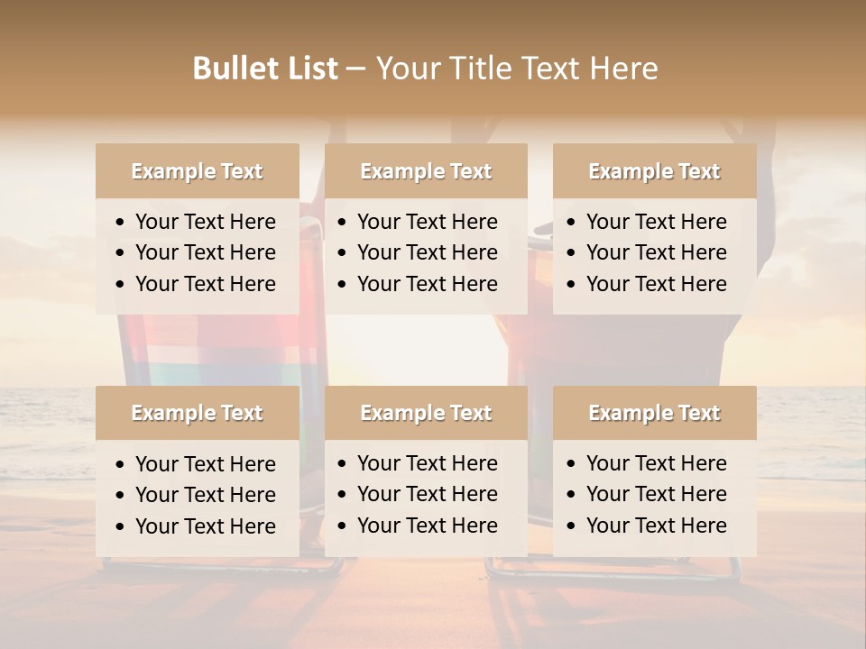 Hawaii Beach Relationship PowerPoint Template