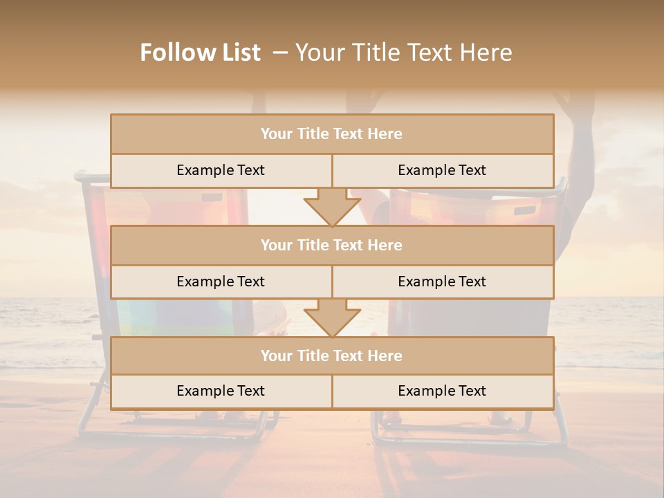 Hawaii Beach Relationship PowerPoint Template