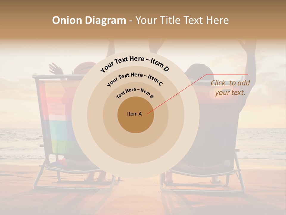 Hawaii Beach Relationship PowerPoint Template