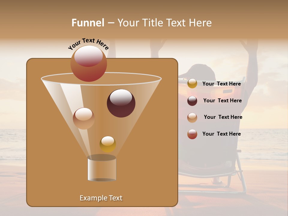 Hawaii Beach Relationship PowerPoint Template