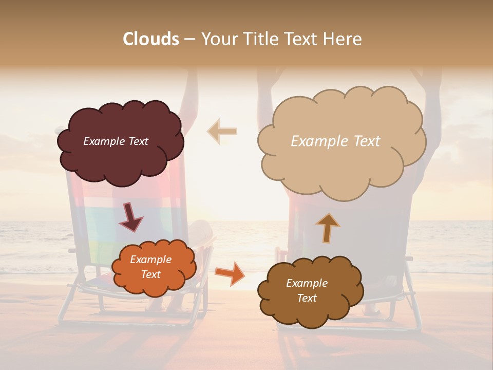 Hawaii Beach Relationship PowerPoint Template