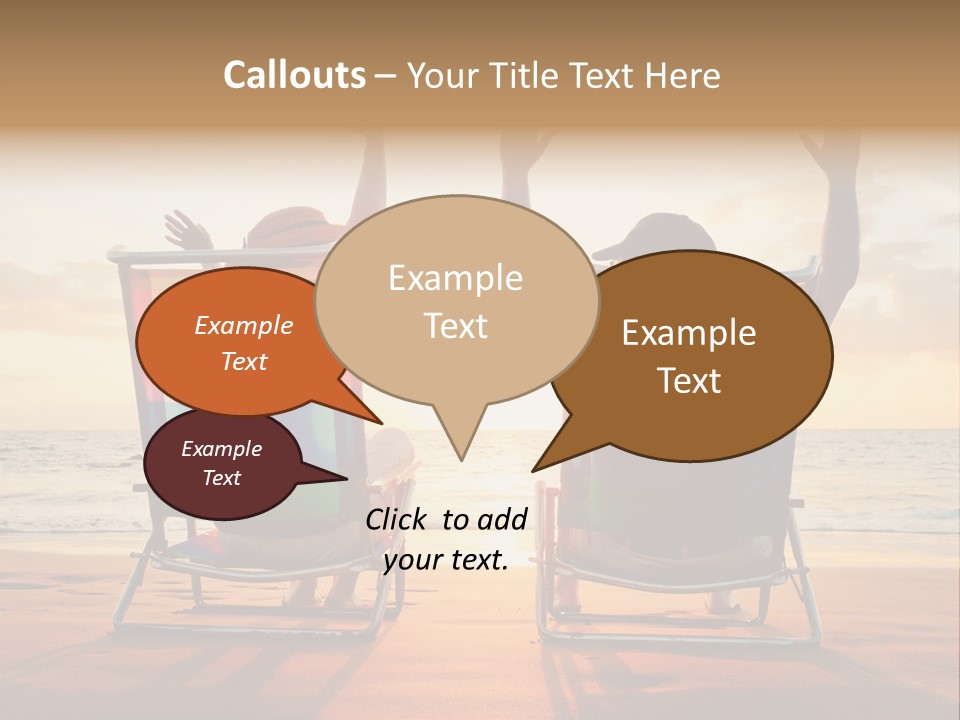 Hawaii Beach Relationship PowerPoint Template