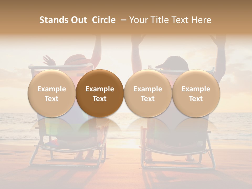 Hawaii Beach Relationship PowerPoint Template