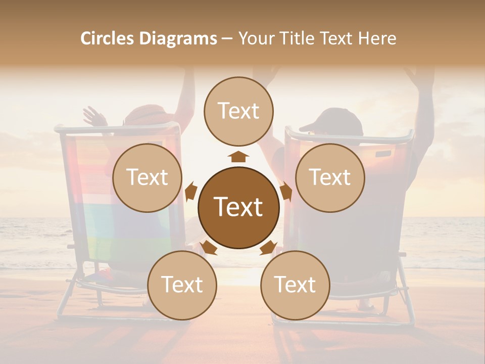 Hawaii Beach Relationship PowerPoint Template