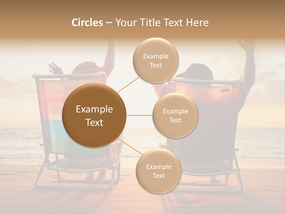 Hawaii Beach Relationship PowerPoint Template