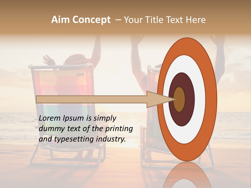 Hawaii Beach Relationship PowerPoint Template