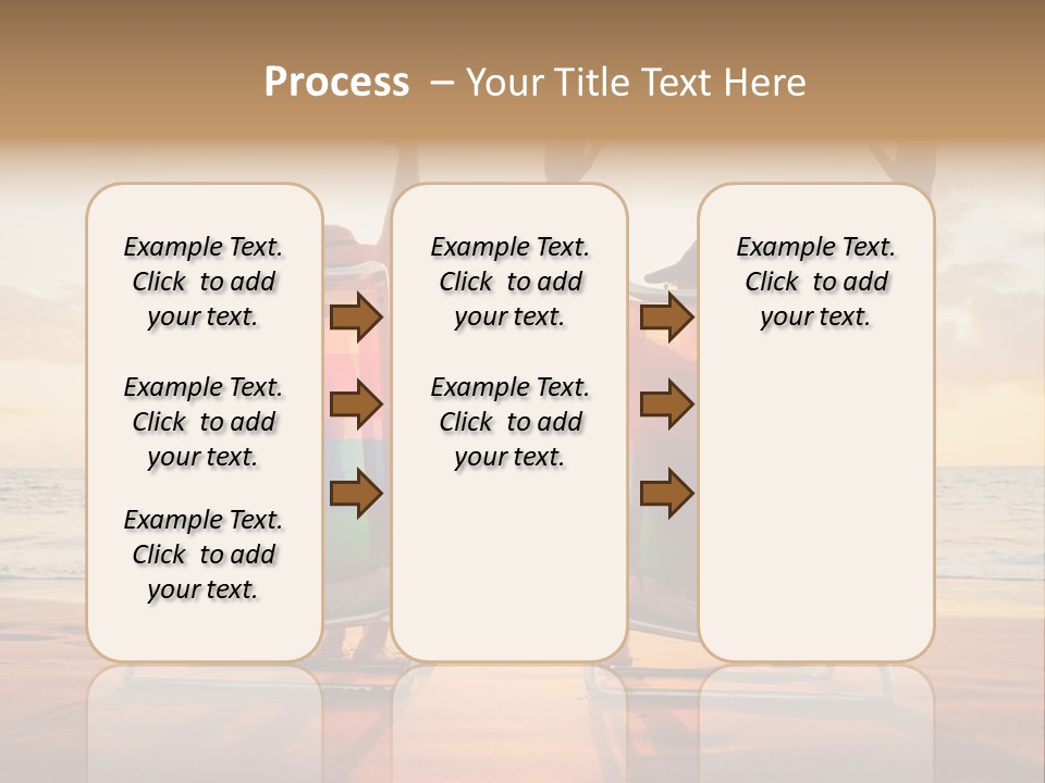 Hawaii Beach Relationship PowerPoint Template