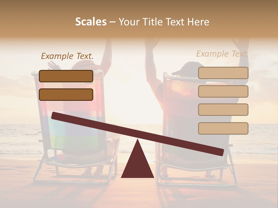 Hawaii Beach Relationship PowerPoint Template