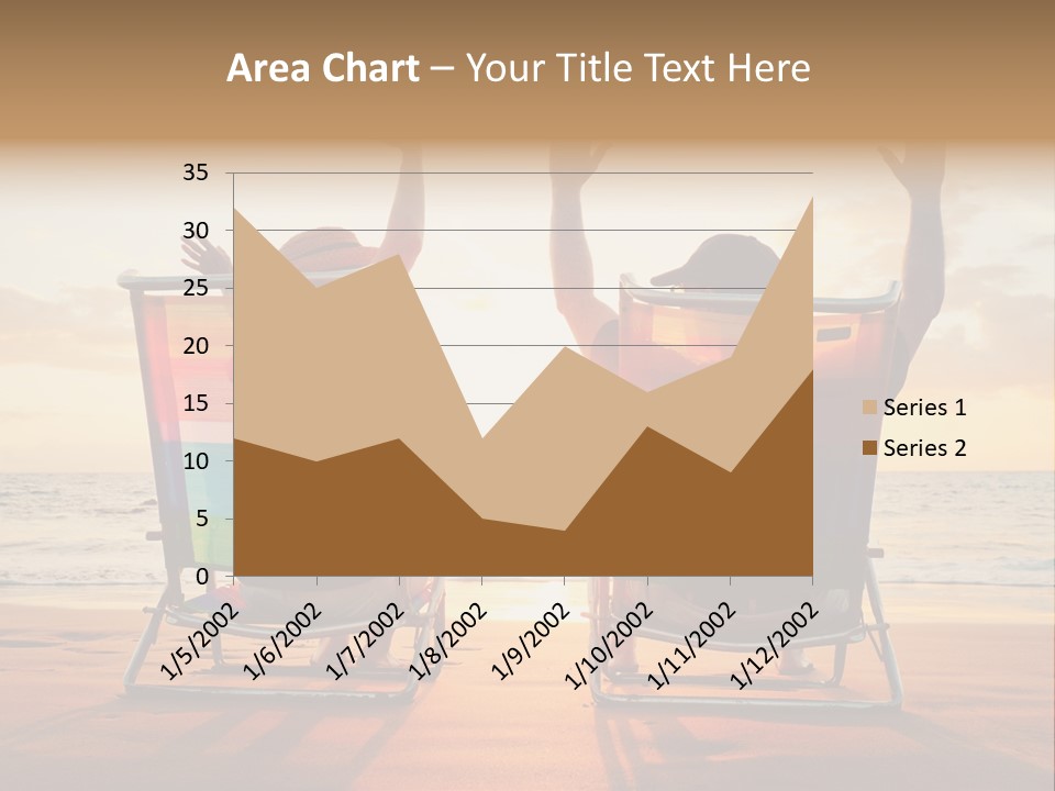 Hawaii Beach Relationship PowerPoint Template
