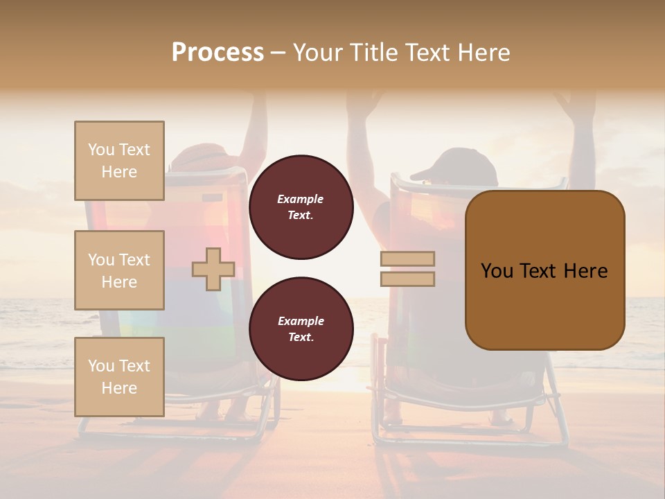 Hawaii Beach Relationship PowerPoint Template