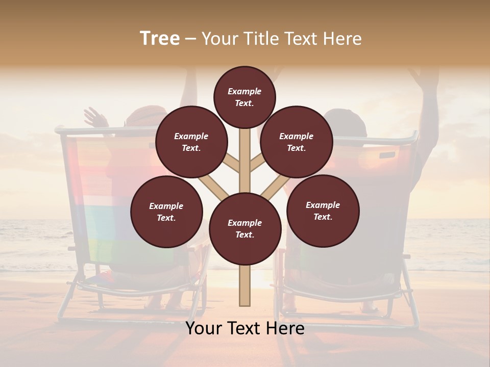 Hawaii Beach Relationship PowerPoint Template