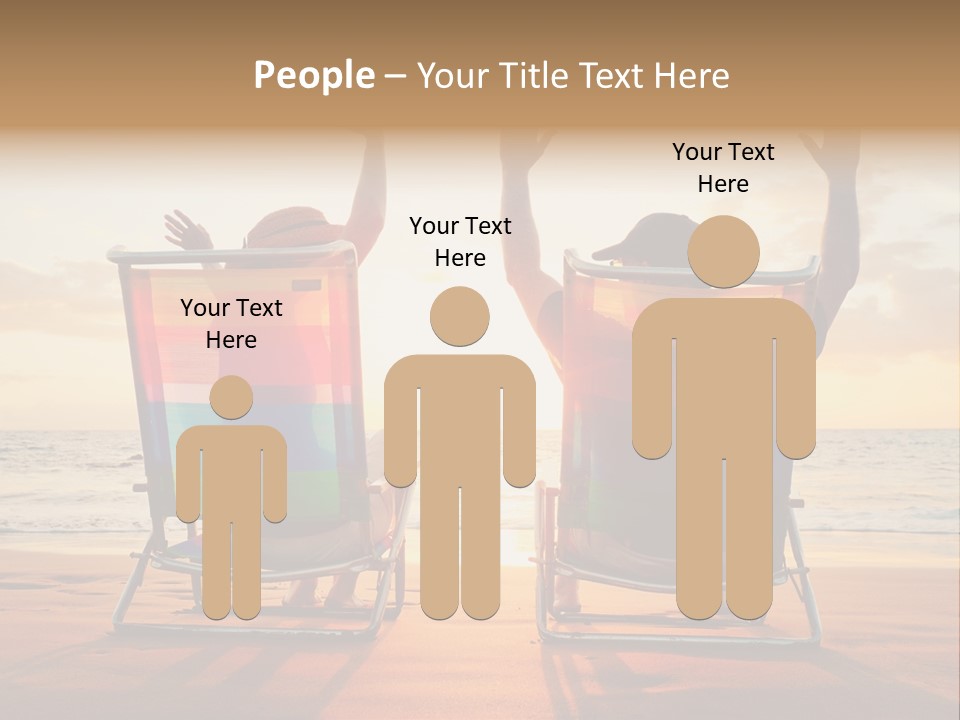 Hawaii Beach Relationship PowerPoint Template