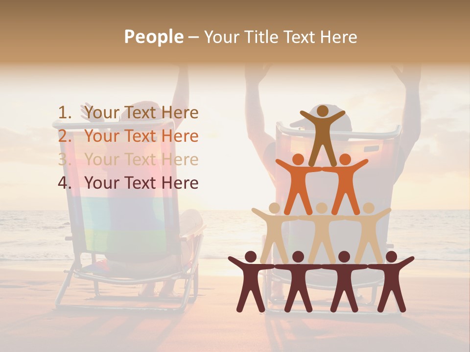 Hawaii Beach Relationship PowerPoint Template