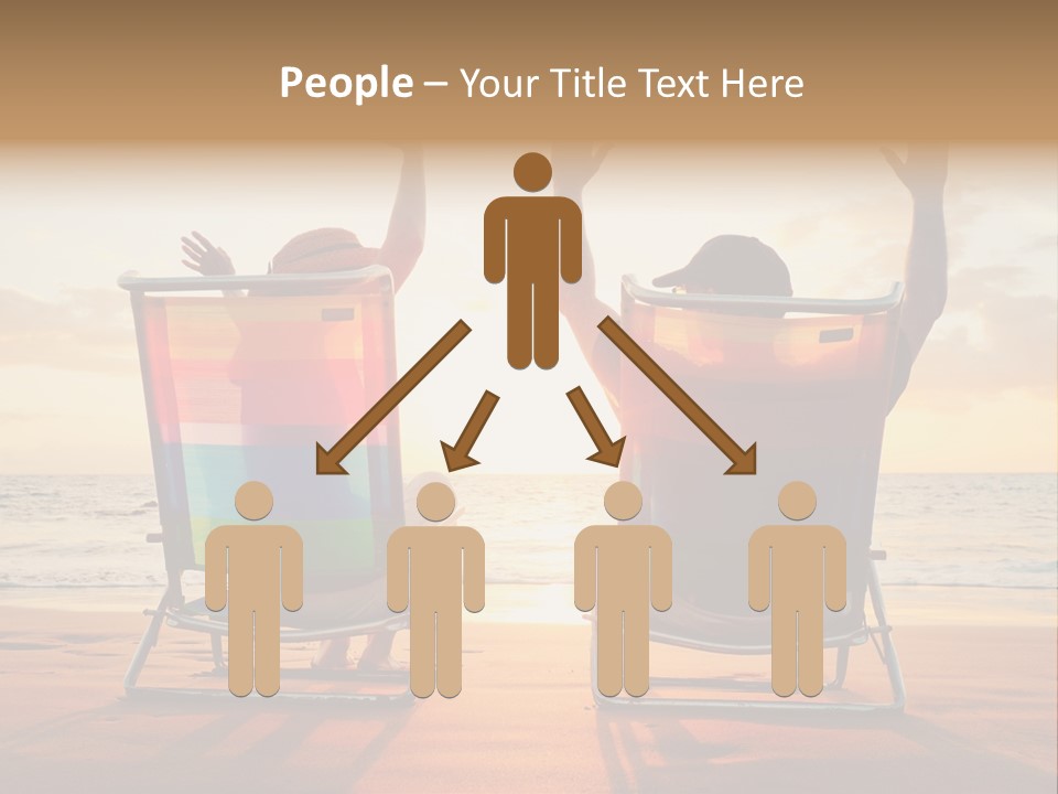 Hawaii Beach Relationship PowerPoint Template