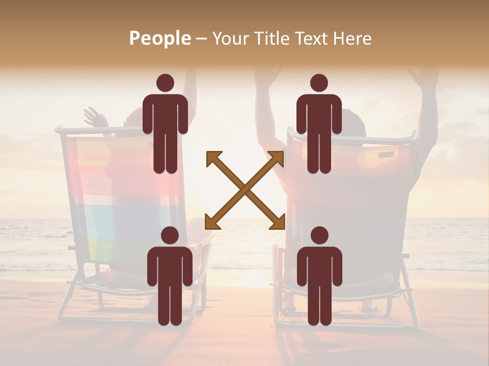 Hawaii Beach Relationship PowerPoint Template