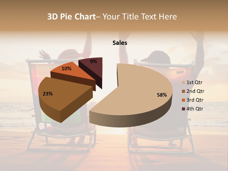 Hawaii Beach Relationship PowerPoint Template