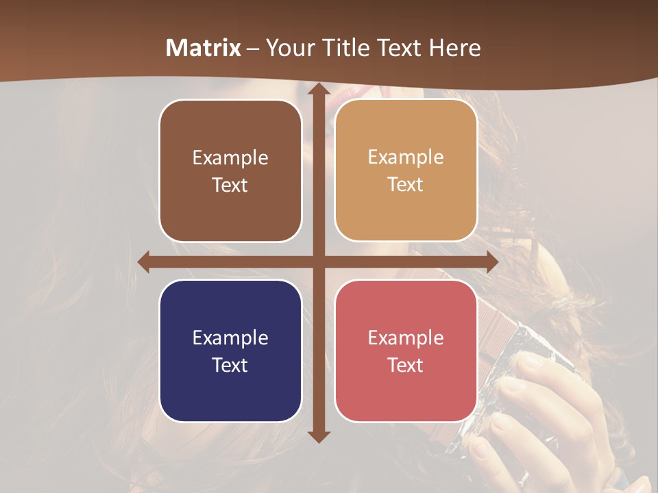 Hair Hungry One PowerPoint Template