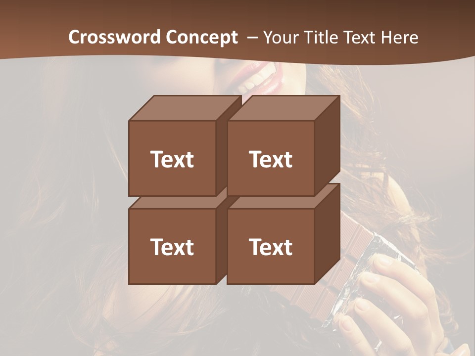 Hair Hungry One PowerPoint Template