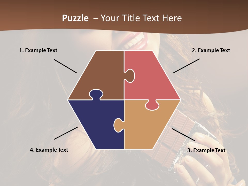 Hair Hungry One PowerPoint Template