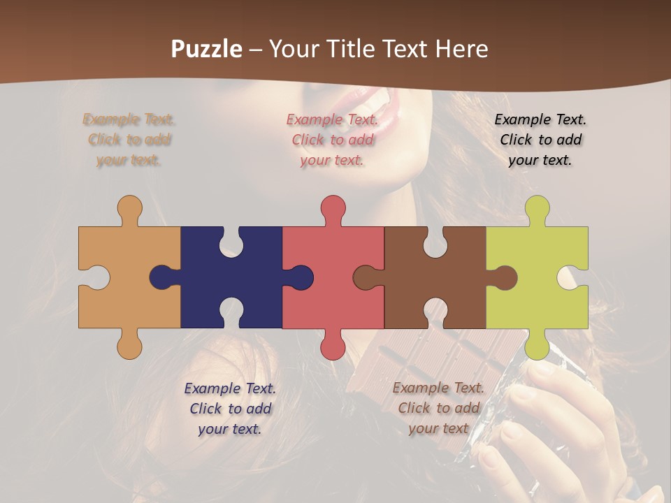 Hair Hungry One PowerPoint Template