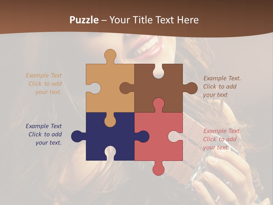 Hair Hungry One PowerPoint Template