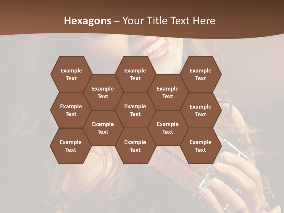 Hair Hungry One PowerPoint Template