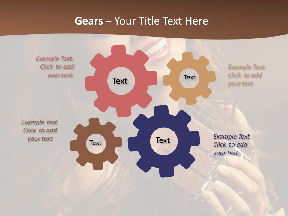 Hair Hungry One PowerPoint Template