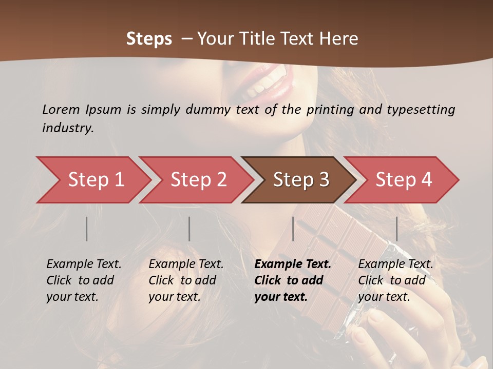 Hair Hungry One PowerPoint Template