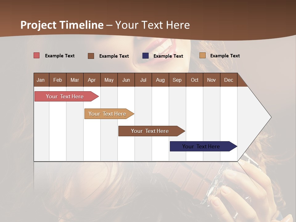 Hair Hungry One PowerPoint Template