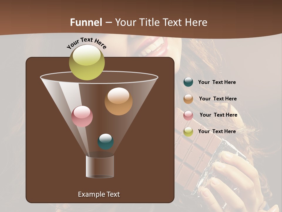 Hair Hungry One PowerPoint Template