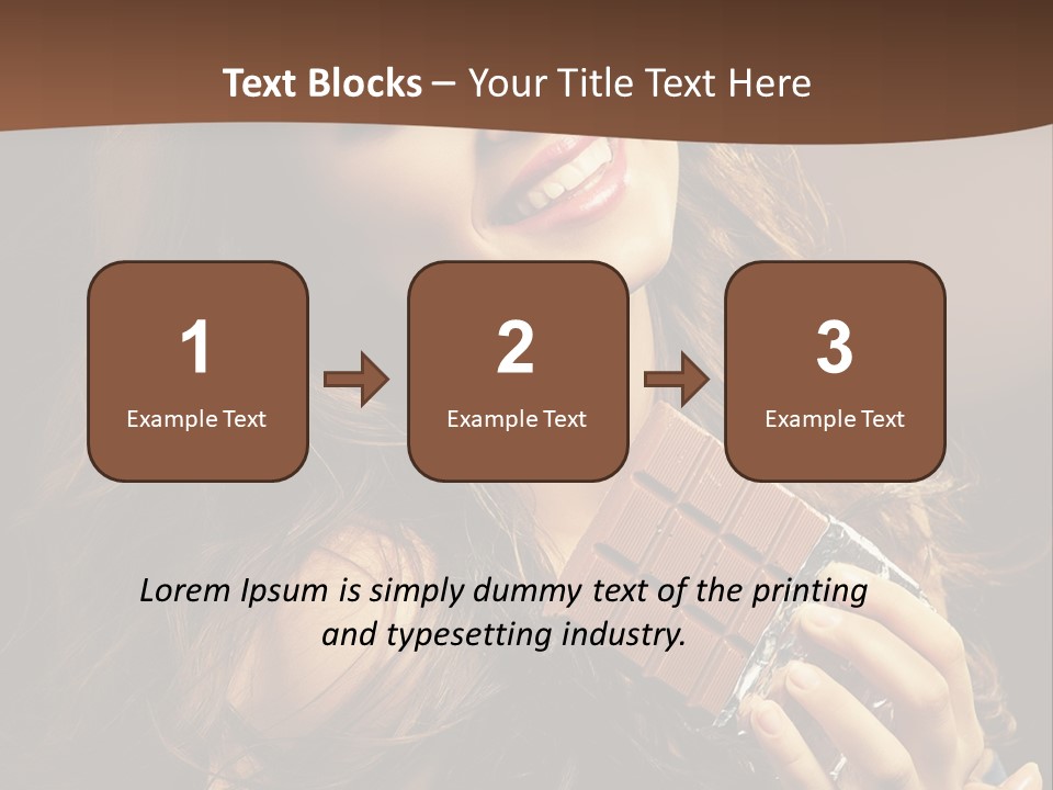 Hair Hungry One PowerPoint Template