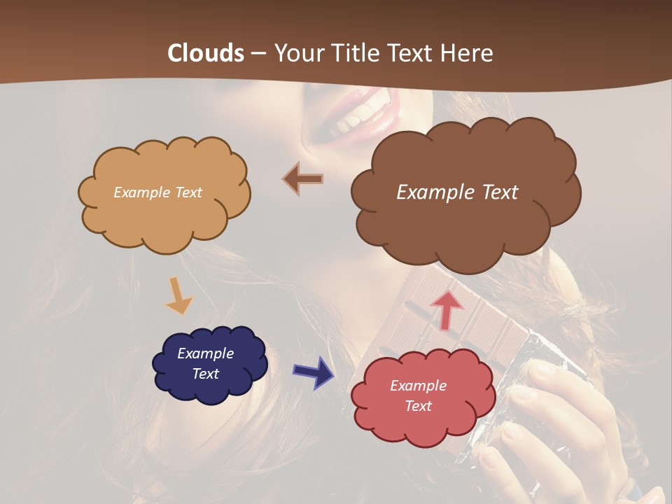 Hair Hungry One PowerPoint Template